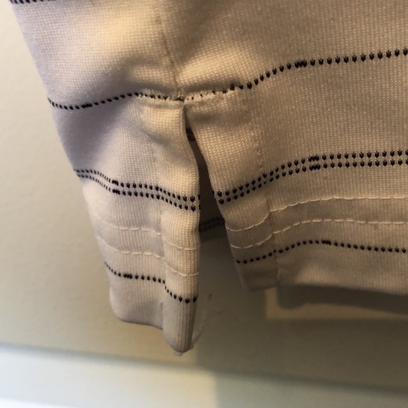 Mike Weir striped polo Large - Picture 4 of 5